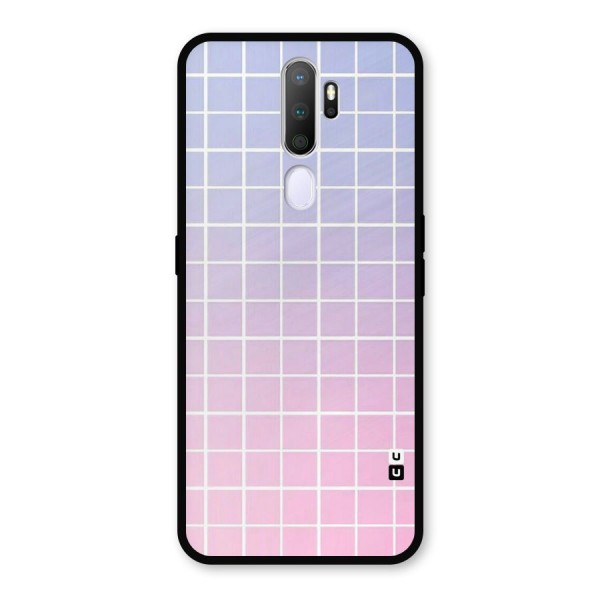 Check Shades Metal Back Case for Oppo A5 (2020)