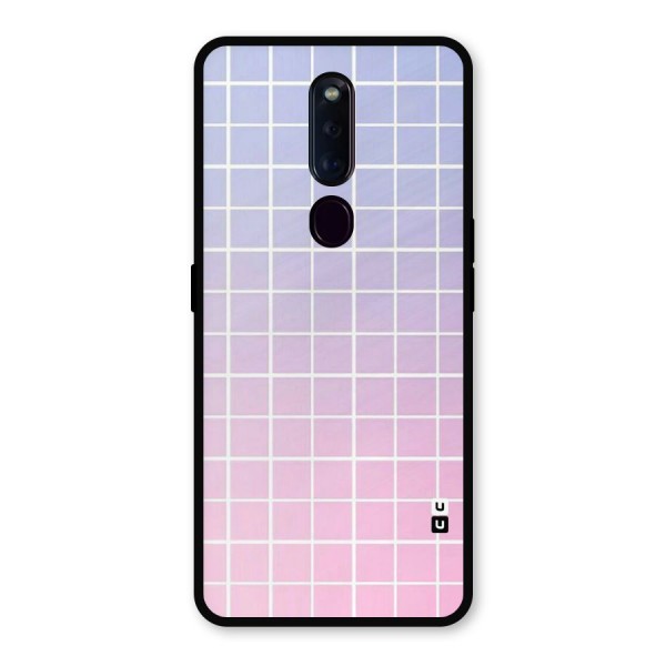 Check Shades Metal Back Case for Oppo F11 Pro
