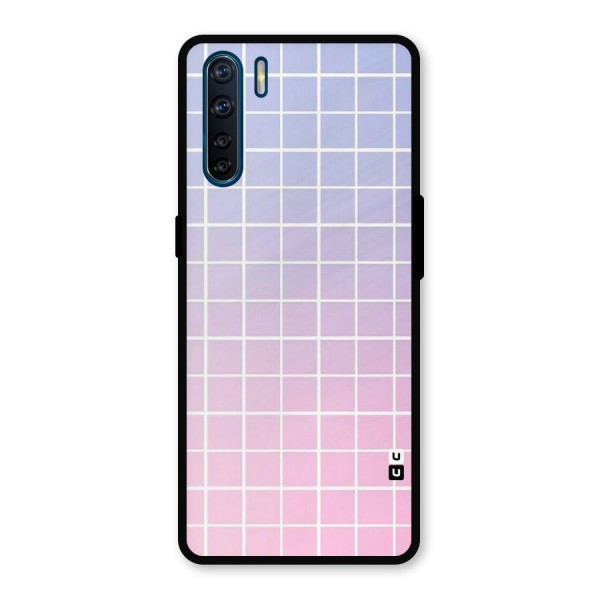 Check Shades Metal Back Case for Oppo F15