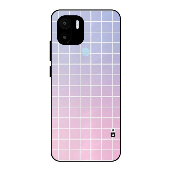 Check Shades Metal Back Case for Redmi A2+