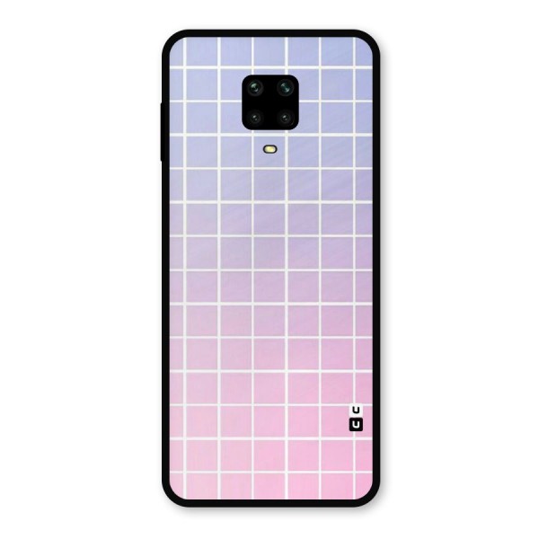 Check Shades Metal Back Case for Redmi Note 9 Pro