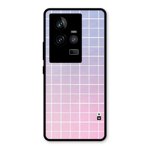 Check Shades Metal Back Case for iQOO 11 5G