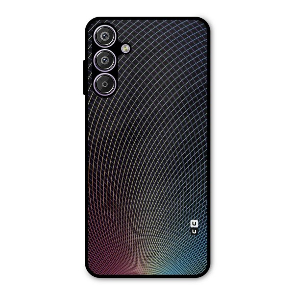 Check Swirls Metal Back Case for Galaxy F15