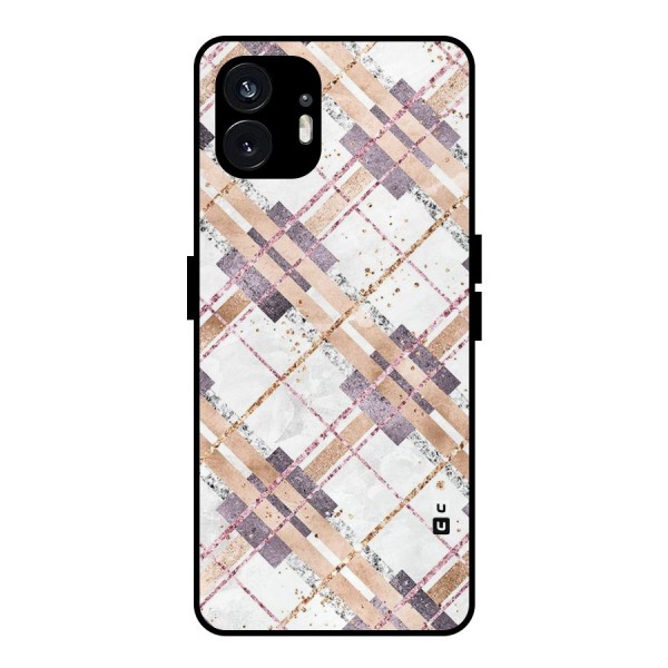 Check Trouble Metal Back Case for Nothing Phone 2