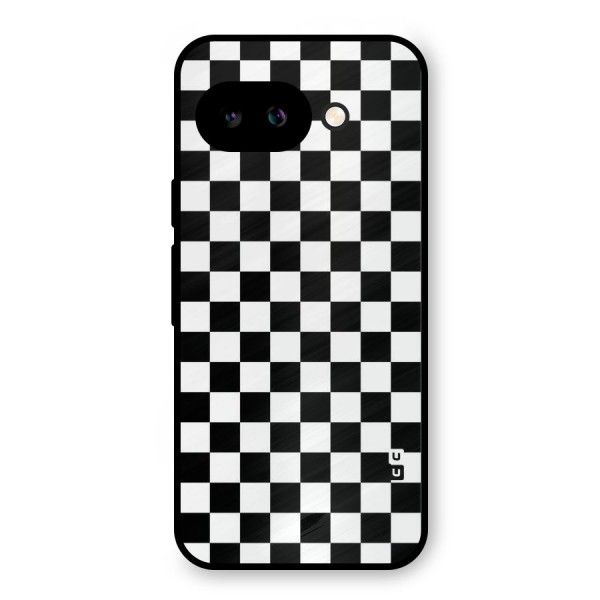 Checkerboard Metal Back Case for Google Pixel 9a
