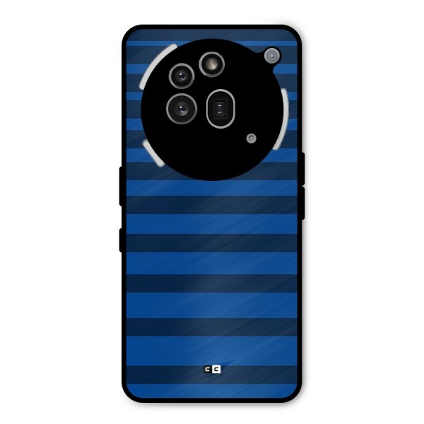 Chelsea Stripes Metal Back Case for Nothing Phone 3a Pro