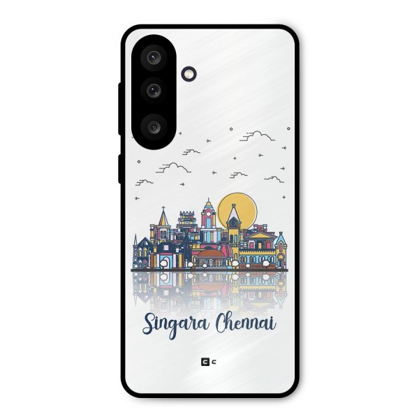 Chennai City Metal Back Case for Galaxy M56