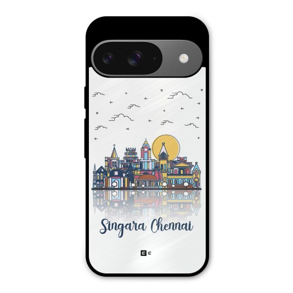 Chennai City Metal Back Case for Google Pixel 9