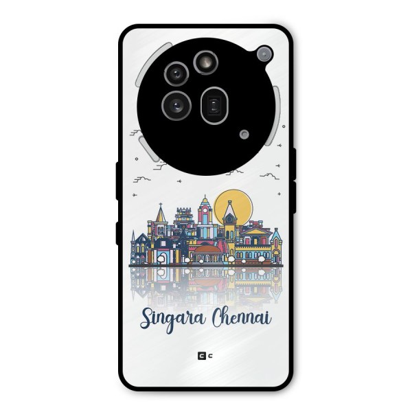 Chennai City Metal Back Case for Nothing Phone 3a Pro