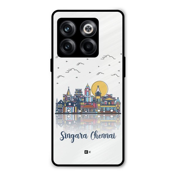 Chennai City Metal Back Case for OnePlus 10T