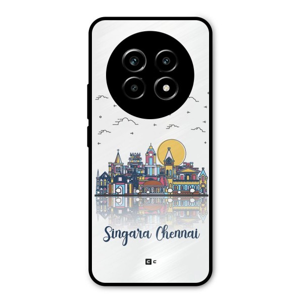 Chennai City Metal Back Case for Realme 13 Pro