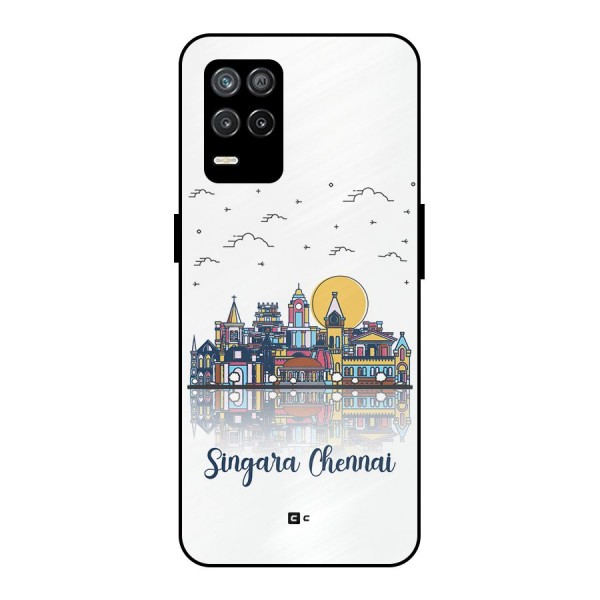 Chennai City Metal Back Case for Realme 9 5G