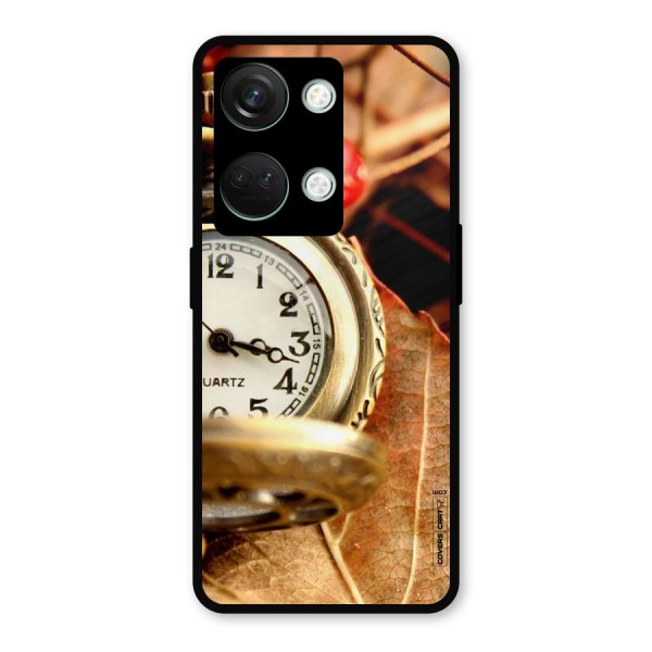 Cherry And Clock Metal Back Case for OnePlus Nord 3