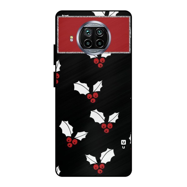 Cherry Leaf Design Metal Back Case for Mi 10i