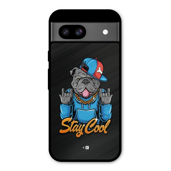 Chill Calm Cool Metal Back Case for Google Pixel 8a