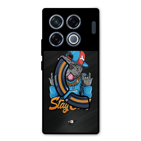 Chill Calm Cool Metal Back Case for Infinix GT 20 Pro