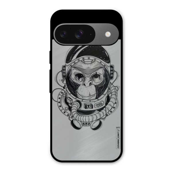 Chimpanzee Astronaut Metal Back Case for Google Pixel 9