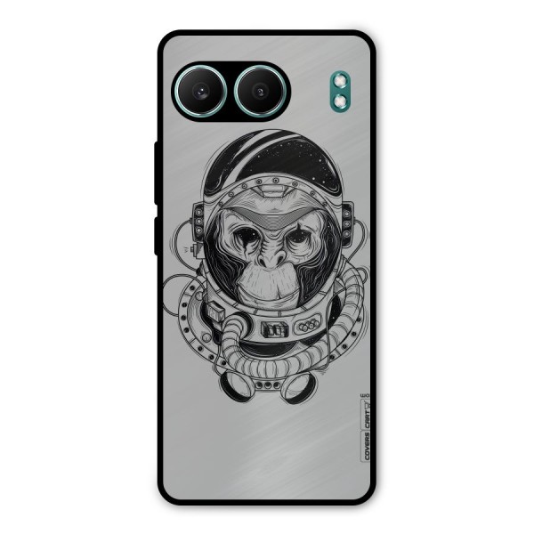 Chimpanzee Astronaut Metal Back Case for OnePlus Nord 4