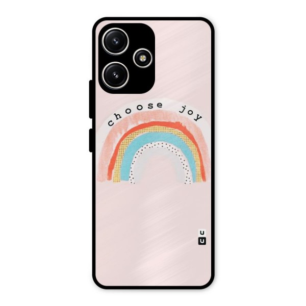 Choose Joy Metal Back Case for Redmi 12 5G