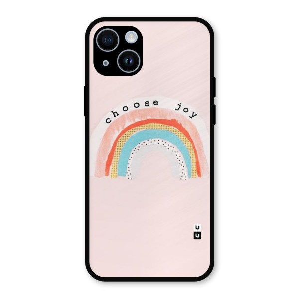 Choose Joy Metal Back Case for iPhone 14