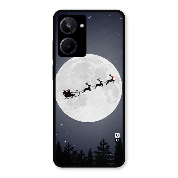 Christmas Nightsky Metal Back Case for Realme 10