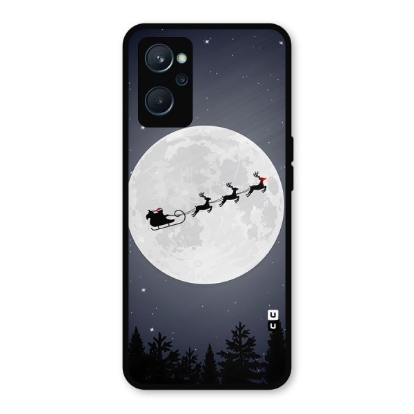 Christmas Nightsky Metal Back Case for Realme 9i