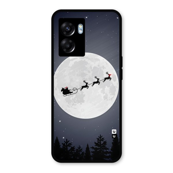 Christmas Nightsky Metal Back Case for Realme Narzo 50 5G