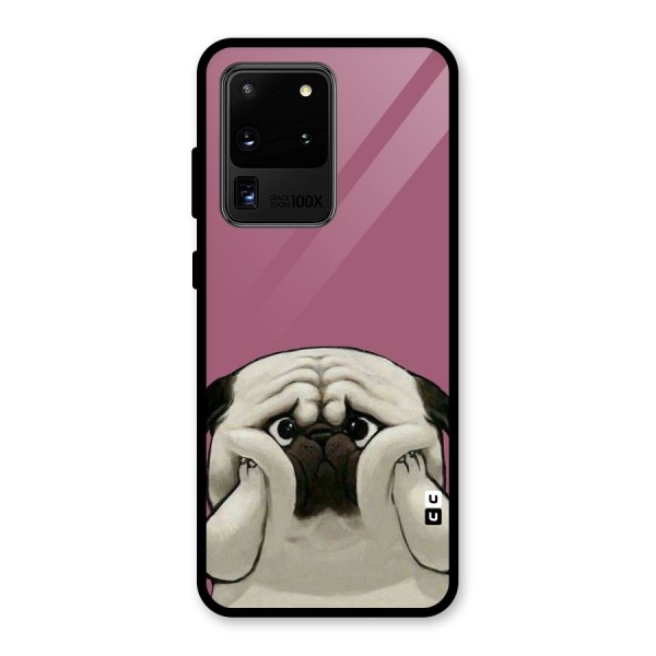 Chubby Doggo Glass Back Case for Galaxy S20 Ultra