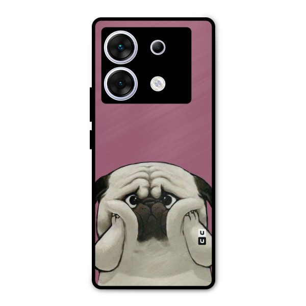 Chubby Doggo Metal Back Case for Infinix Zero 30 5G