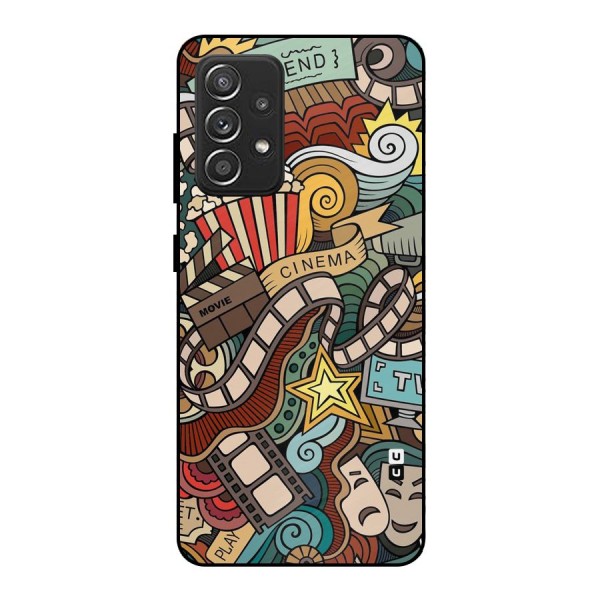 Cinematic Design Metal Back Case for Galaxy A52