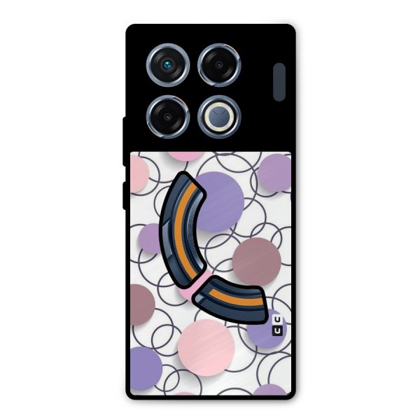 Circles And More Metal Back Case for Infinix GT 20 Pro