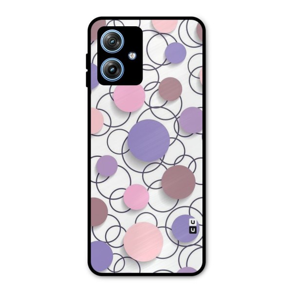 Circles And More Metal Back Case for Moto G54