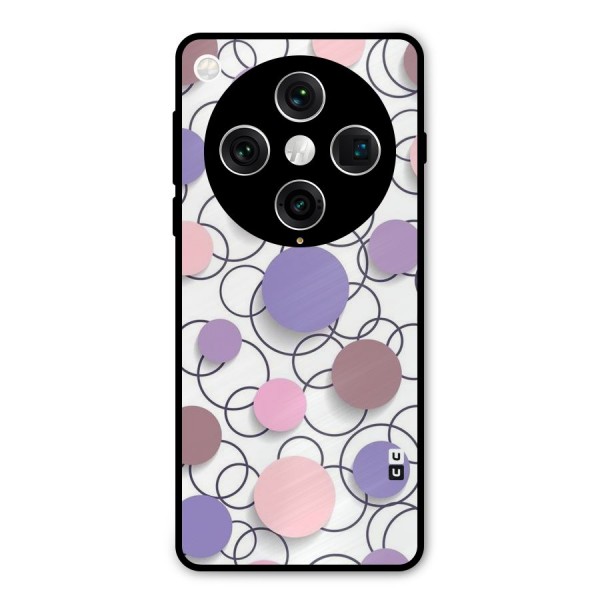 Circles And More Metal Back Case for Oppo Find X8 Pro