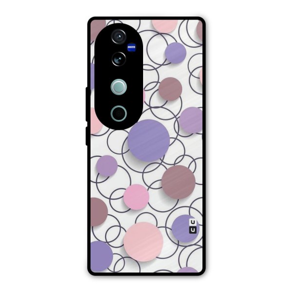 Circles And More Metal Back Case for Vivo V40 Pro