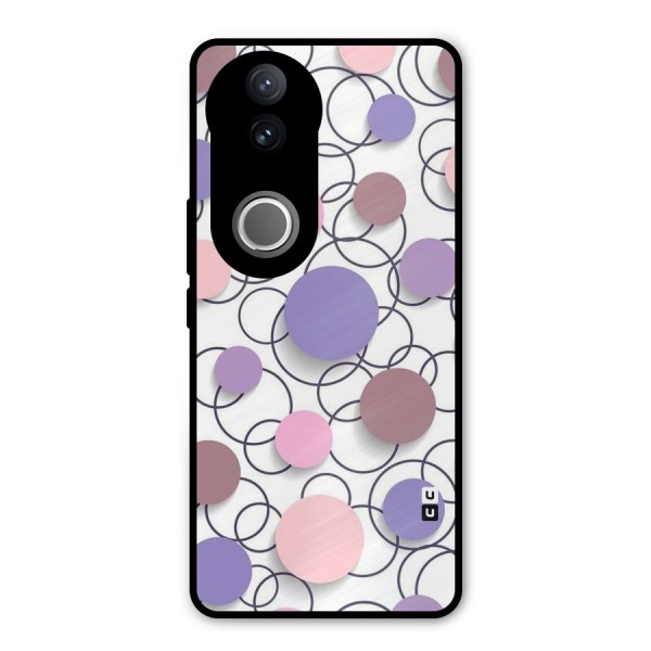 Circles And More Metal Back Case for Vivo V50e
