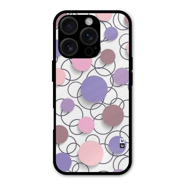 Circles And More Metal Back Case for iPhone 16 Pro