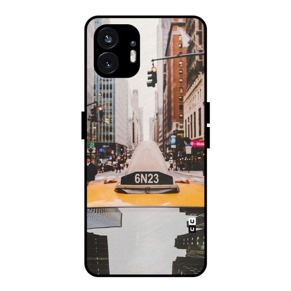 City Taxi Metal Back Case for Nothing Phone 2