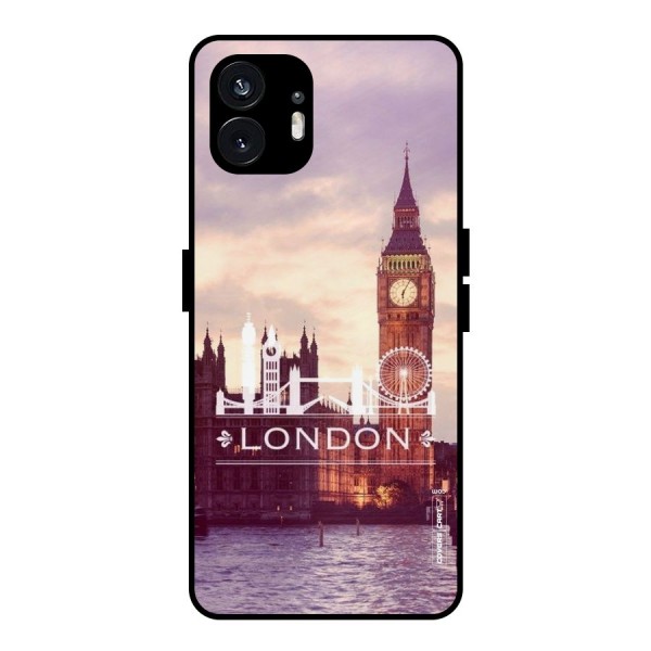 City Tower Metal Back Case for Nothing Phone 2