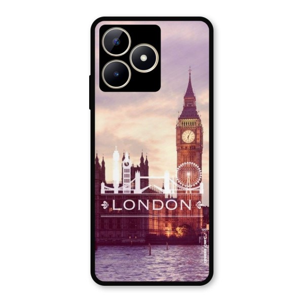 City Tower Metal Back Case for Realme C53