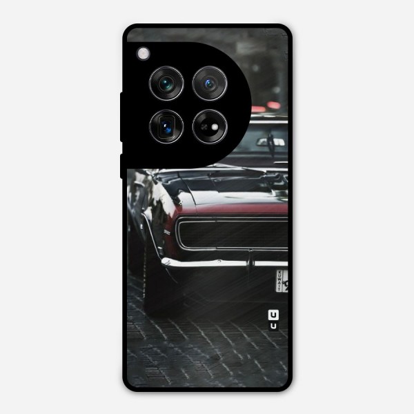 Class Vintage Car Metal Back Case for OnePlus 12