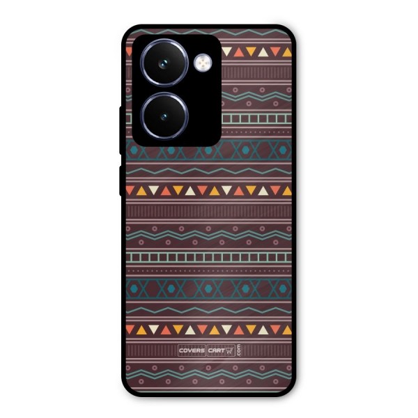 Classic Aztec Pattern Metal Back Case for Realme P3 Ultra
