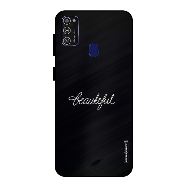 Classic Beautiful Metal Back Case for Galaxy M30s