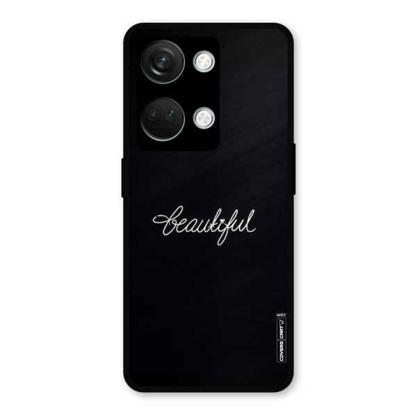 Classic Beautiful Metal Back Case for OnePlus Nord 3