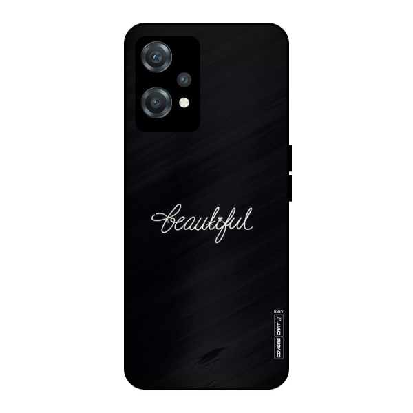 Classic Beautiful Metal Back Case for OnePlus Nord CE 2 Lite 5G
