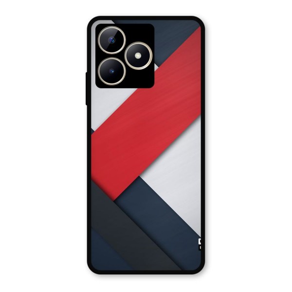 Classic Bold Metal Back Case for Realme C53