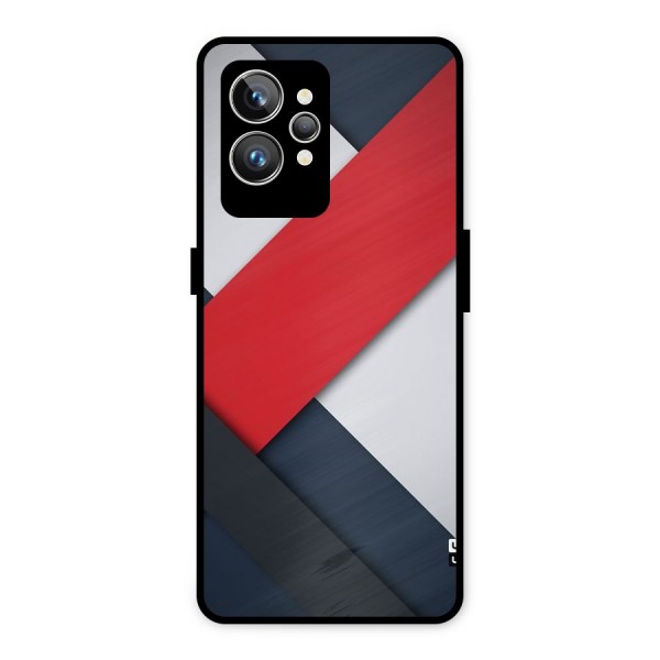 Classic Bold Metal Back Case for Realme GT2 Pro