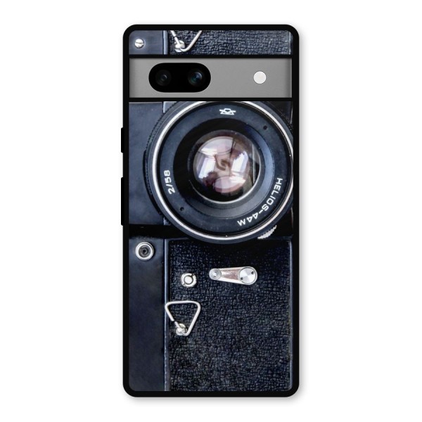 Classic Camera Metal Back Case for Google Pixel 7a