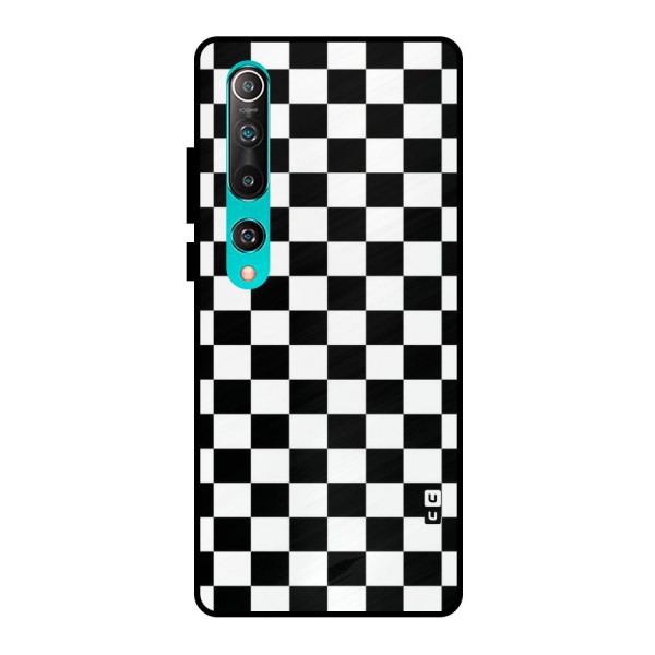 Classic Check Metal Back Case for Mi 10