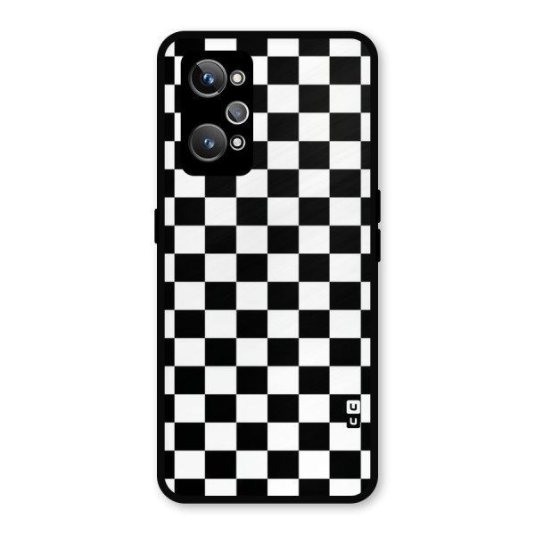 Classic Check Metal Back Case for Realme GT Neo2