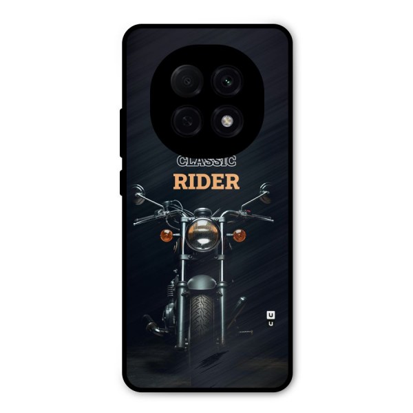 Classic RIder Metal Back Case for Oppo F29 Pro